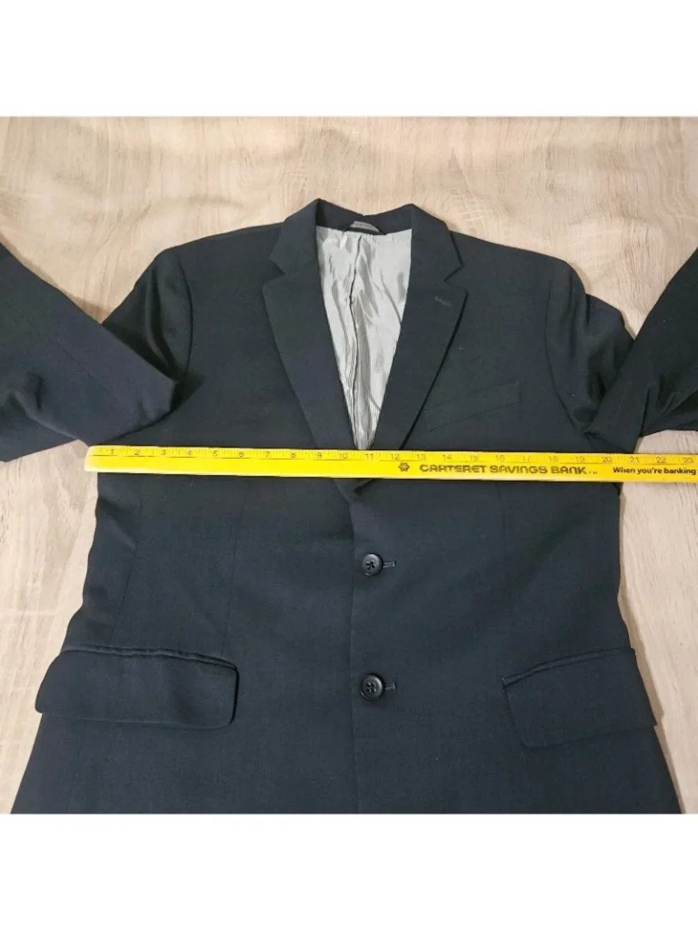Banana Republic Lanificio F.lli Cerruti Wool Blazer Size 40R Tailored Fit Navy